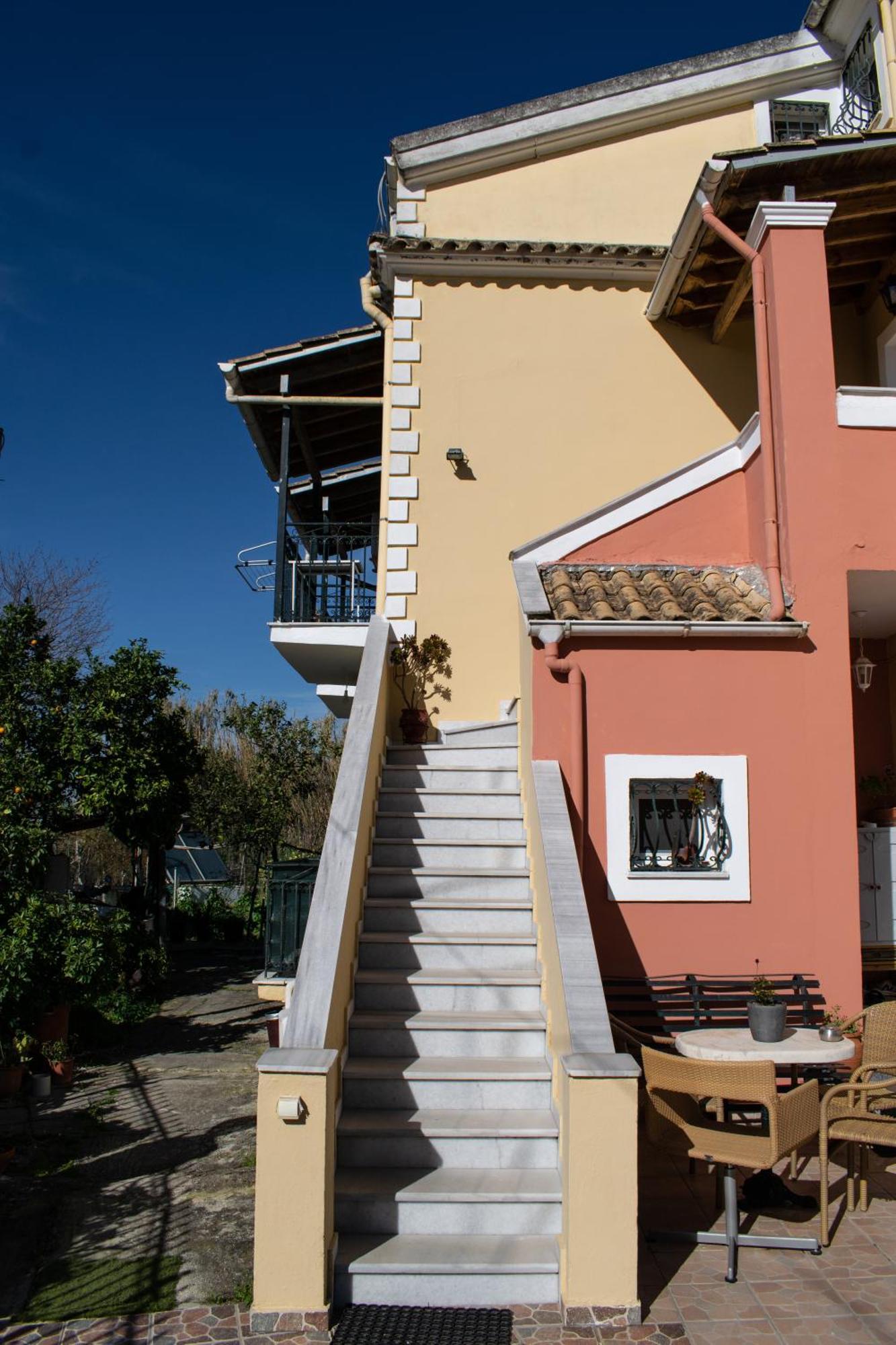 Corfu  Apidalos Naus Apartment מראה חיצוני תמונה